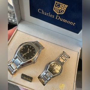 His and hers Charles Dumont watches